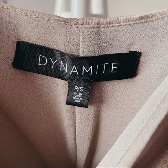 DYNAMITE Champagne Slip Dress - Picture 3 of 5